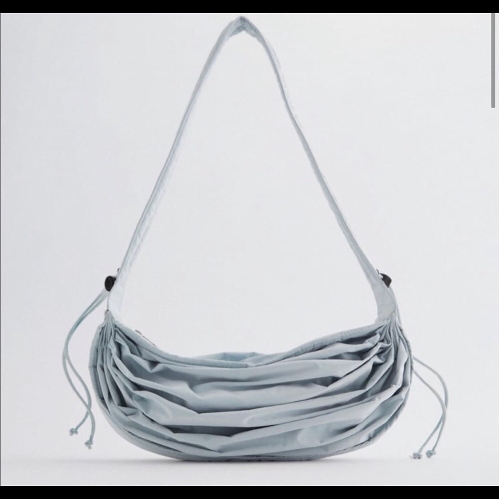 Zara light blue bag, new with tag